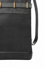 画像をギャラリービューアに読み込む, ierib exclusive GV Ruck Sack / Shell Cordovan + Horse Nubuck Leather (BLACK)