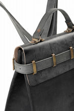 画像をギャラリービューアに読み込む, ierib exclusive GV Ruck Sack / Shell Cordovan + Horse Nubuck Leather (BLACK)
