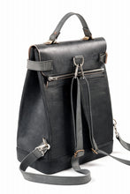 画像をギャラリービューアに読み込む, ierib exclusive GV Ruck Sack / Shell Cordovan + Horse Nubuck Leather (BLACK)