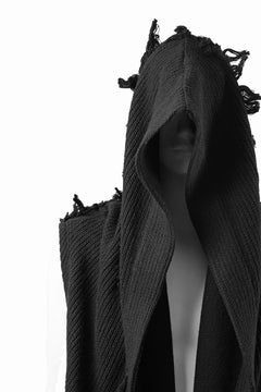 Load image into Gallery viewer, 【SAMPLE SALE】A.F ARTEFACT KNIT WAIST COAT (BLACK)