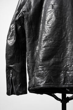 画像をギャラリービューアに読み込む, ISAMU KATAYAMA BACKLASH ITALY SHOULDER GARMENT-DYED D-POCKET DOUBLE RIDERS (BLACK)