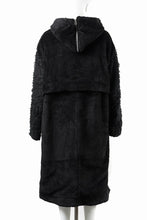 Load image into Gallery viewer, 【SAMPLE SALE】A.F ARTEFACT REVERSIBLE HOODIE COAT (BLACK)