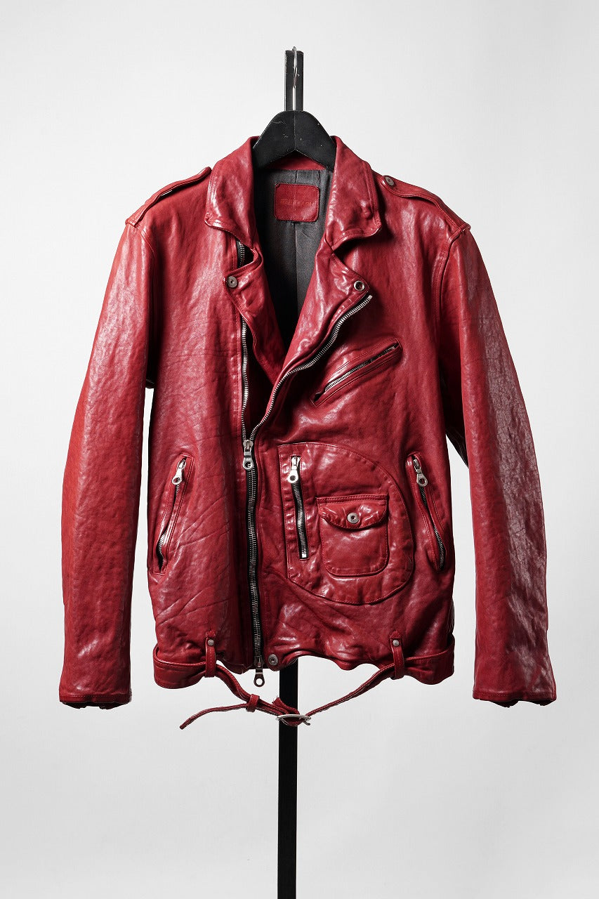 ISAMU KATAYAMA BACKLASH ITALY SHOULDER GARMENT-DYED D-POCKET