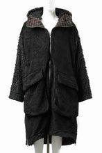 Load image into Gallery viewer, 【SAMPLE SALE】A.F ARTEFACT REVERSIBLE HOODIE COAT (BLACK)