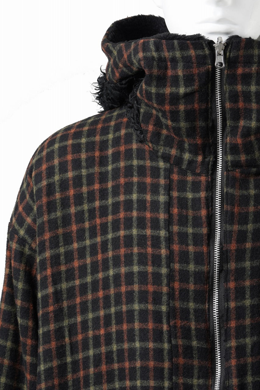 SAMPLE SALE】A.F ARTEFACT REVERSIBLE HOODIE COAT (BLACK)の商品