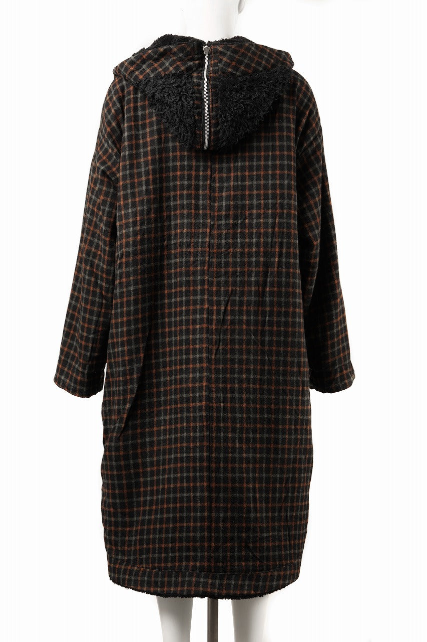 Load image into Gallery viewer, 【SAMPLE SALE】A.F ARTEFACT REVERSIBLE HOODIE COAT (BLACK)