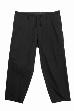 Y's for men PAINTER PANTS / 10S KATSURAGI COTTON (BLACK)