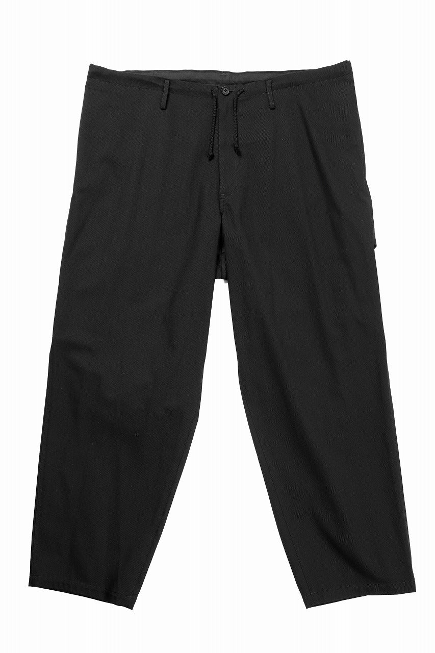 画像をギャラリービューアに読み込む, Y&#39;s for men PAINTER PANTS / 10S KATSURAGI COTTON (BLACK)