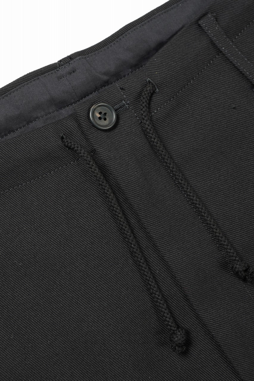 画像をギャラリービューアに読み込む, Y&#39;s for men PAINTER PANTS / 10S KATSURAGI COTTON (BLACK)