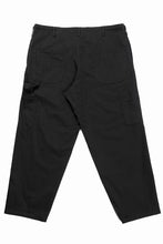 画像をギャラリービューアに読み込む, Y&#39;s for men PAINTER PANTS / 10S KATSURAGI COTTON (BLACK)