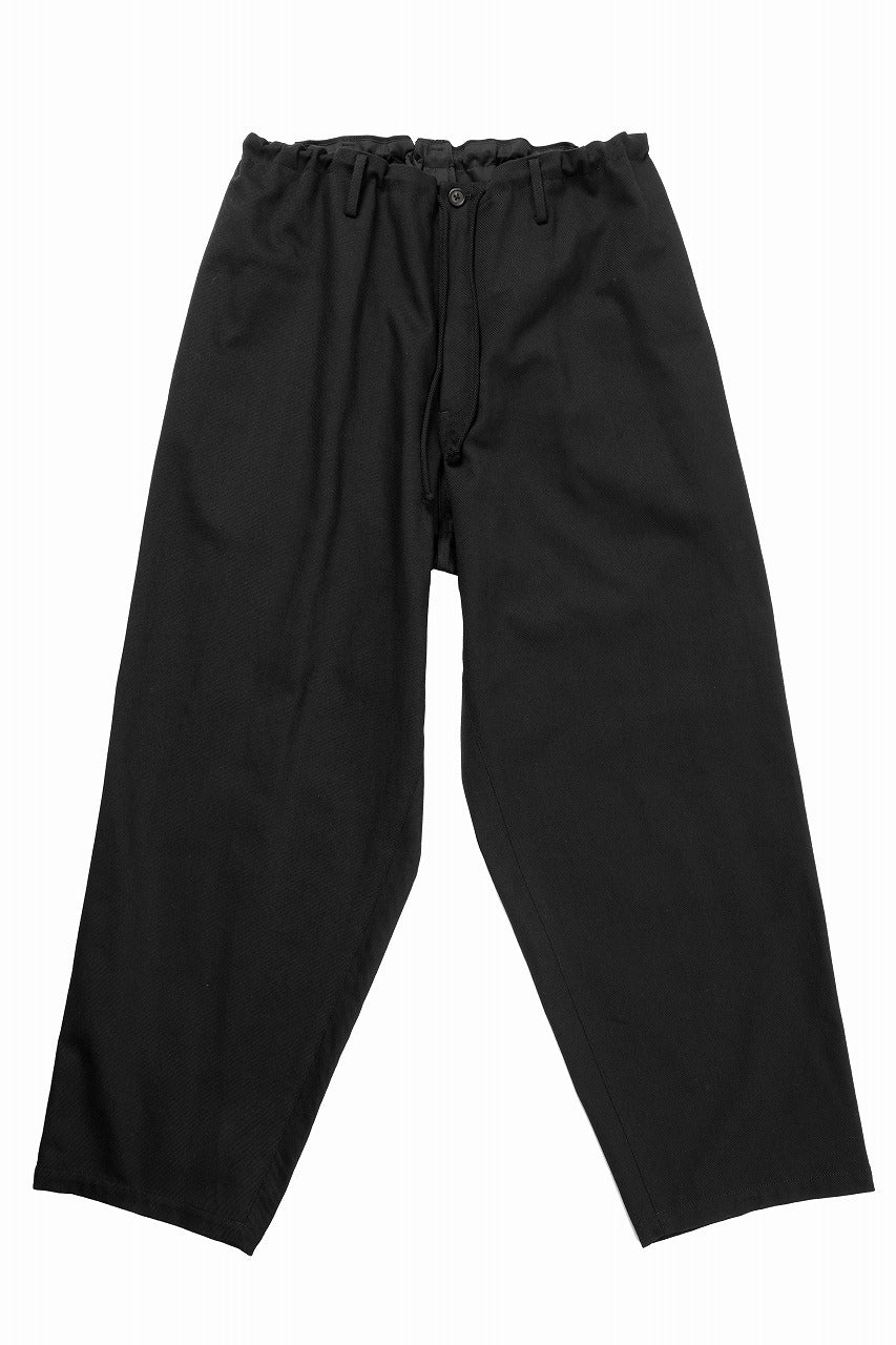 画像をギャラリービューアに読み込む, Y&#39;s for men PAINTER PANTS / 10S KATSURAGI COTTON (BLACK)