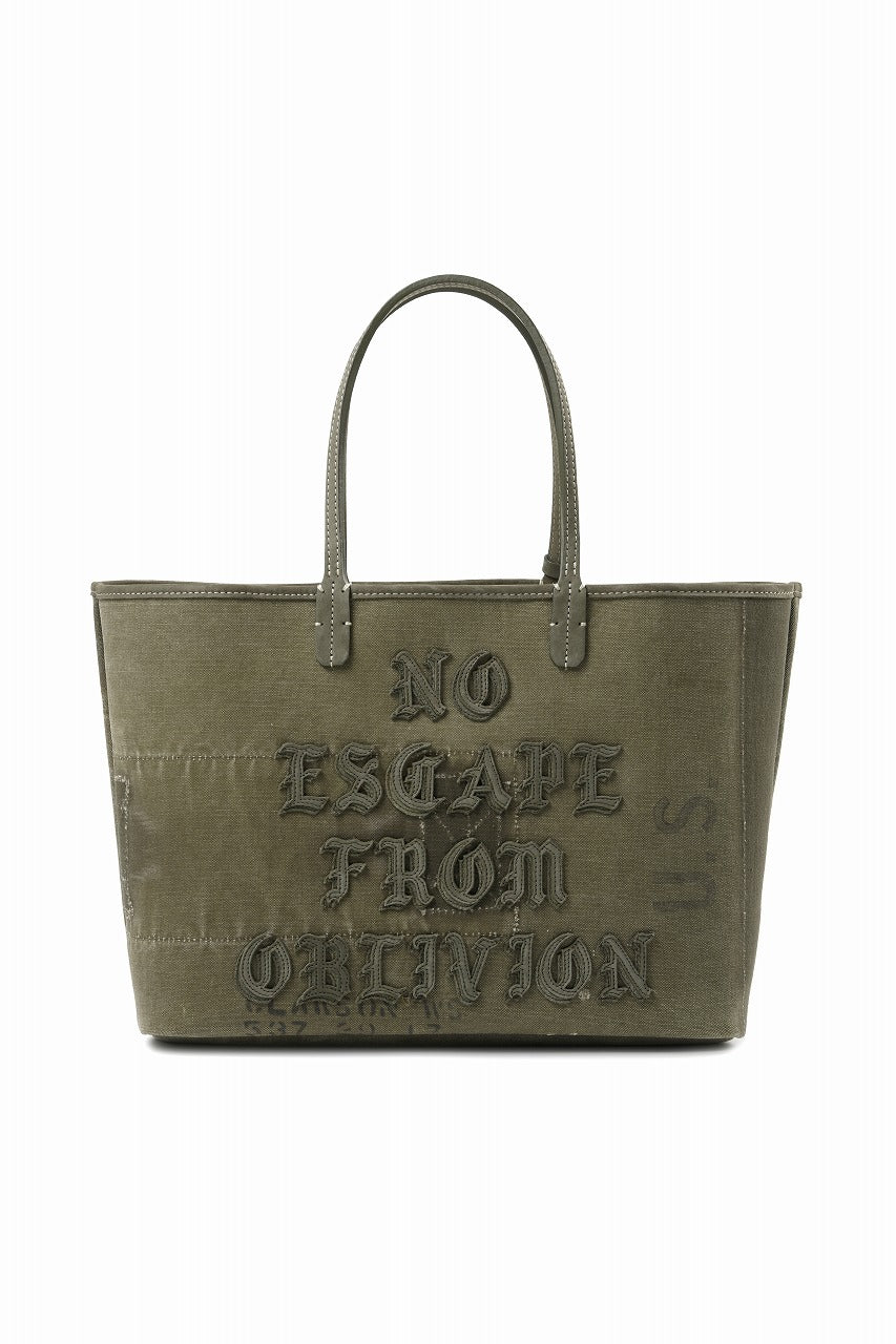 READYMADE CALI DOROTHY BAG MEDIUM - Remade from Vintage Military Canvas (KHAKI #A)