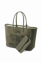 Load image into Gallery viewer, READYMADE CALI DOROTHY BAG MEDIUM - Remade from Vintage Military Canvas (KHAKI #A)