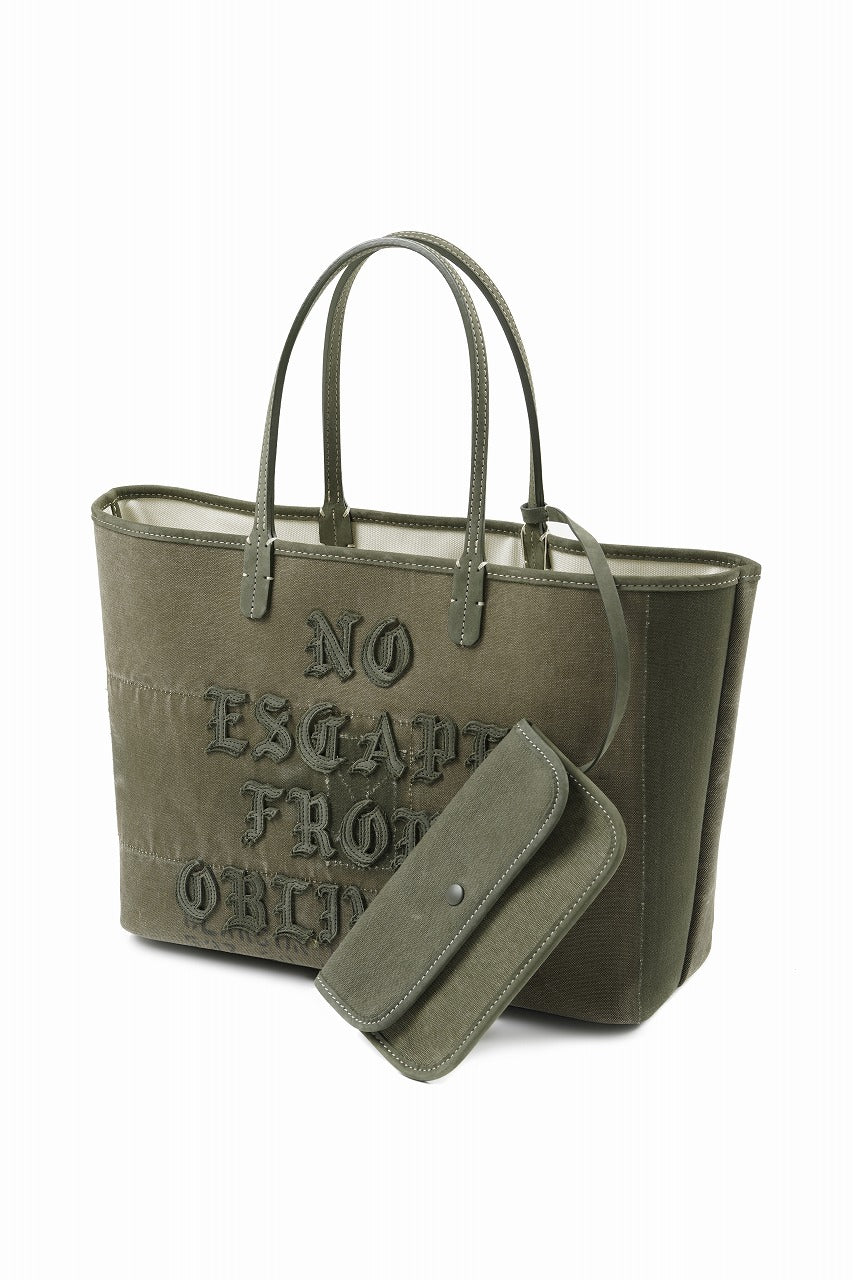Load image into Gallery viewer, READYMADE CALI DOROTHY BAG MEDIUM - Remade from Vintage Military Canvas (KHAKI #A)