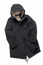 Load image into Gallery viewer, Ten c CYCLONE PARKA / GARMENT DYED OJJ (NERO)