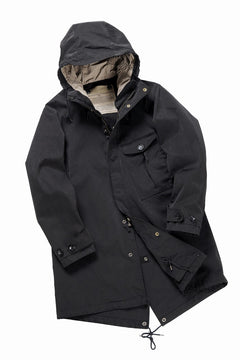 Load image into Gallery viewer, Ten c CYCLONE PARKA / GARMENT DYED OJJ (NERO)