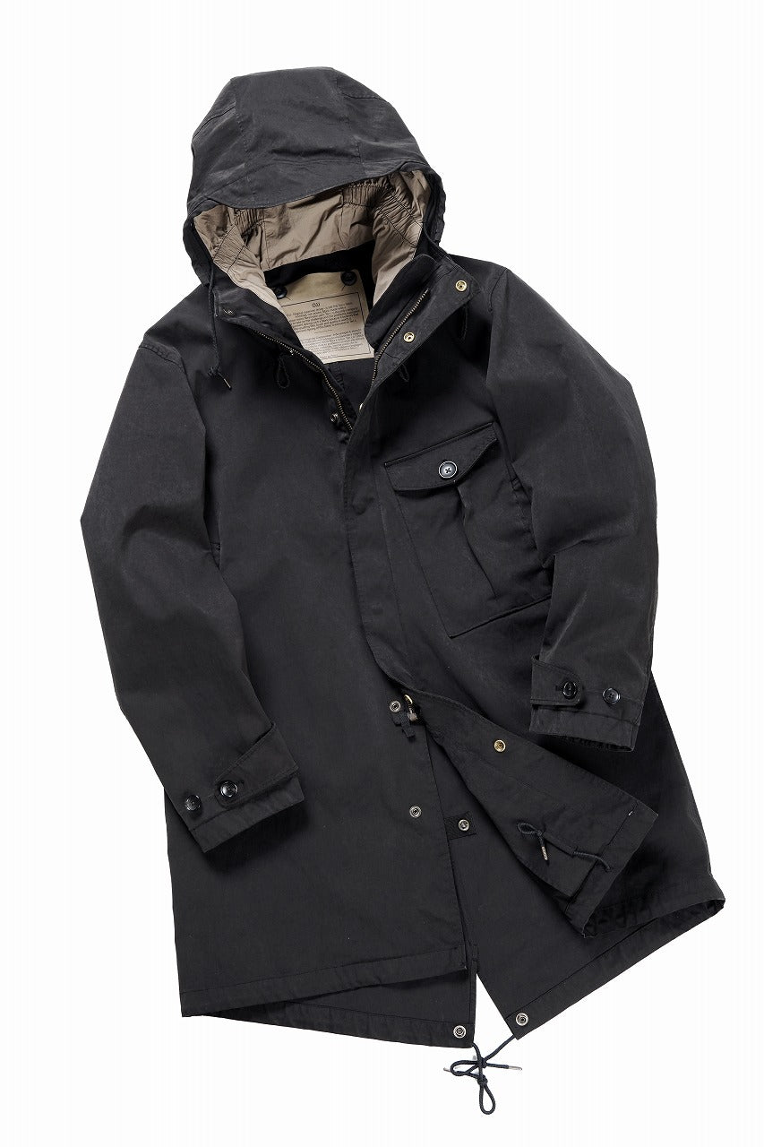 Load image into Gallery viewer, Ten c CYCLONE PARKA / GARMENT DYED OJJ (NERO)