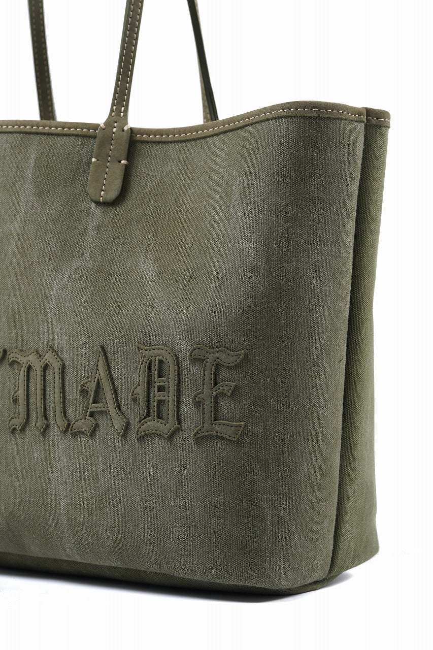 画像をギャラリービューアに読み込む, READYMADE CALI DOROTHY BAG MEDIUM - Remade from Vintage Military Canvas (KHAKI #B)
