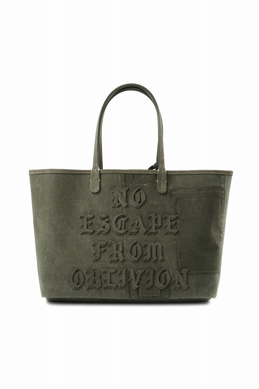 READYMADE CALI DOROTHY BAG MEDIUM - Remade from Vintage Military Canvas (KHAKI #B)