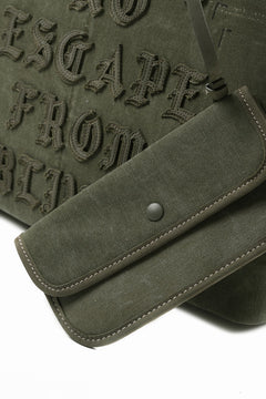 画像をギャラリービューアに読み込む, READYMADE CALI DOROTHY BAG MEDIUM - Remade from Vintage Military Canvas (KHAKI #B)