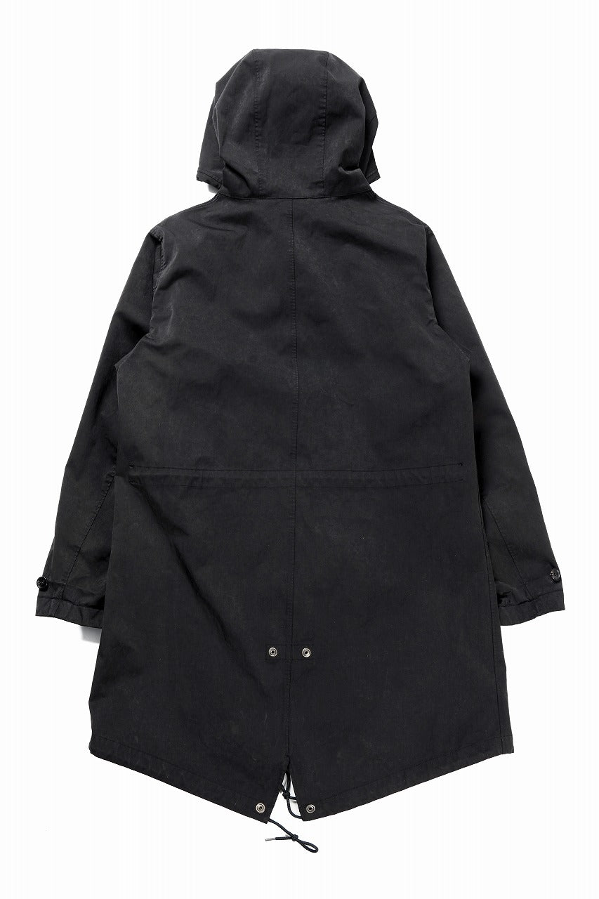 Load image into Gallery viewer, Ten c CYCLONE PARKA / GARMENT DYED OJJ (NERO)