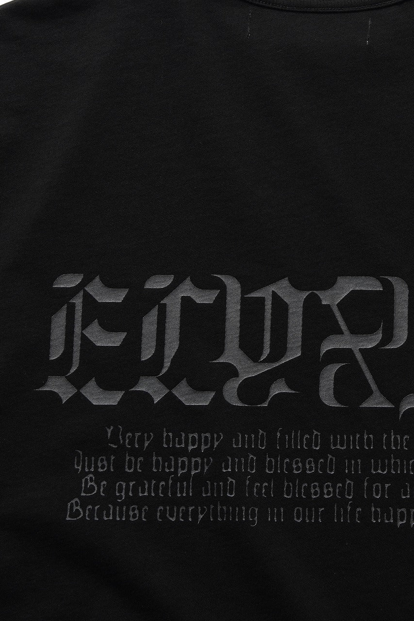画像をギャラリービューアに読み込む, beauty : beast ESSENTIAL GRAPHIC LINE TEE (REQUIEM / BLACK)