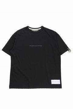 画像をギャラリービューアに読み込む, beauty : beast ESSENTIAL GRAPHIC LINE TEE (CROSS / BLACK)