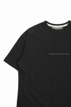 画像をギャラリービューアに読み込む, beauty : beast ESSENTIAL GRAPHIC LINE TEE (CROSS / BLACK)