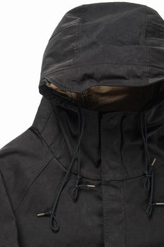 Load image into Gallery viewer, Ten c TEMPEST ANORAK JACKET / GARMENT DYED OJJ (NERO)