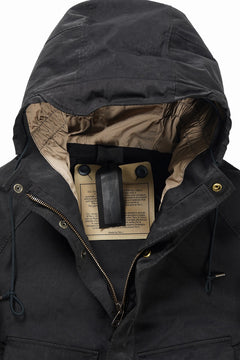 Load image into Gallery viewer, Ten c TEMPEST ANORAK JACKET / GARMENT DYED OJJ (NERO)