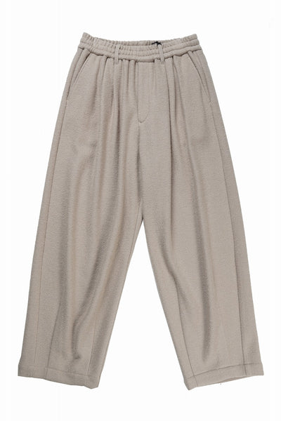 F/CE. OVERSIZED EASY PANTS / FLEX DART JERSEY (IVORY)