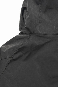 Load image into Gallery viewer, Ten c TEMPEST ANORAK JACKET / GARMENT DYED OJJ (NERO)