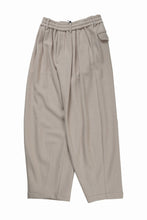 画像をギャラリービューアに読み込む, F/CE. OVERSIZED EASY PANTS / FLEX DART JERSEY (IVORY)