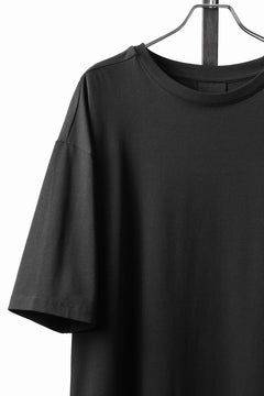 画像をギャラリービューアに読み込む, thom/krom ROUND NECK T-SHIRT / RELAXED FIT (BLACK)