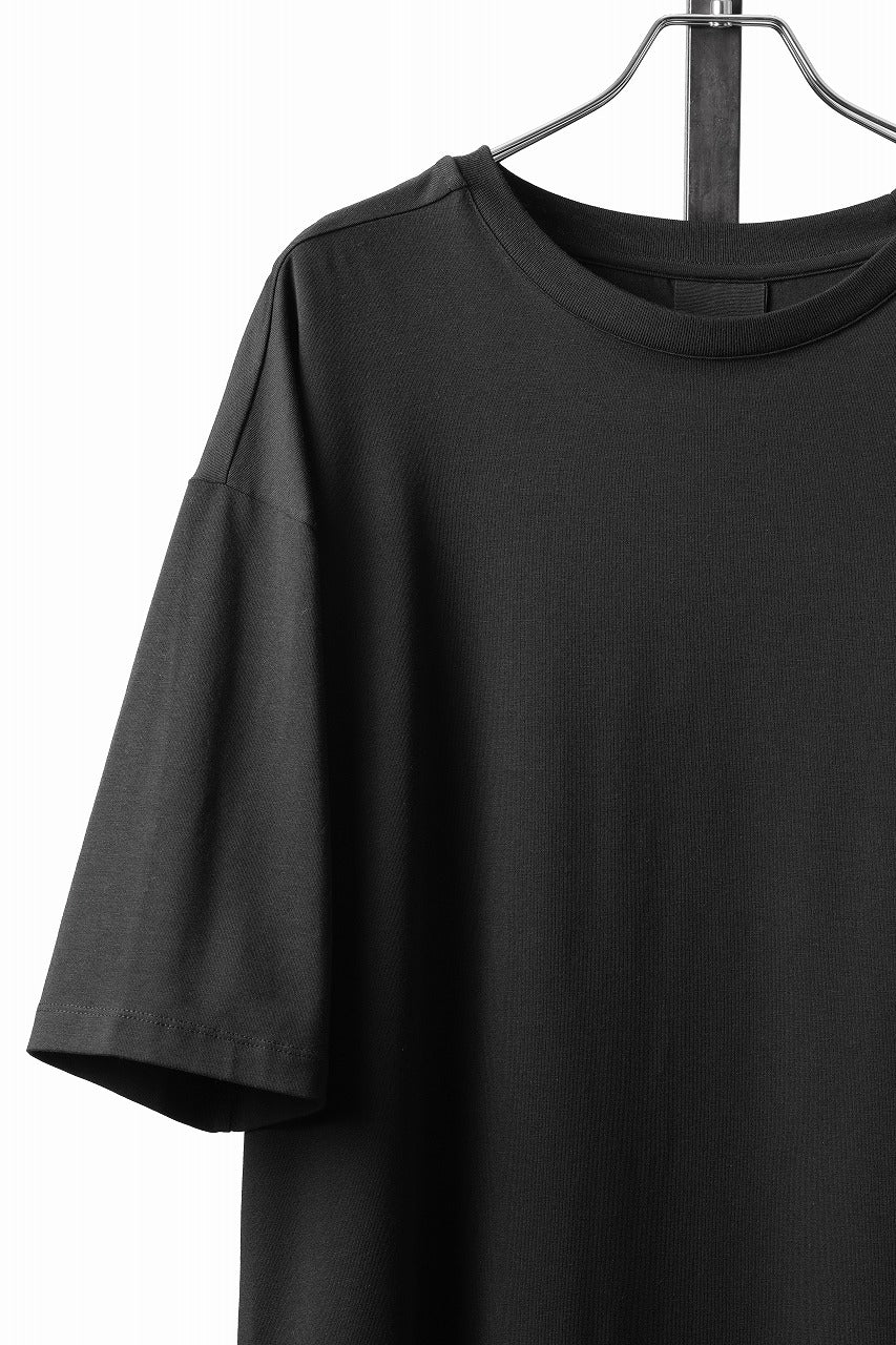 画像をギャラリービューアに読み込む, thom/krom ROUND NECK T-SHIRT / RELAXED FIT (BLACK)