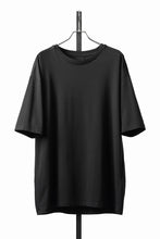 画像をギャラリービューアに読み込む, thom/krom ROUND NECK T-SHIRT / RELAXED FIT (BLACK)