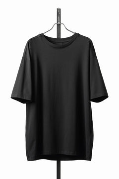 画像をギャラリービューアに読み込む, thom/krom ROUND NECK T-SHIRT / RELAXED FIT (BLACK)