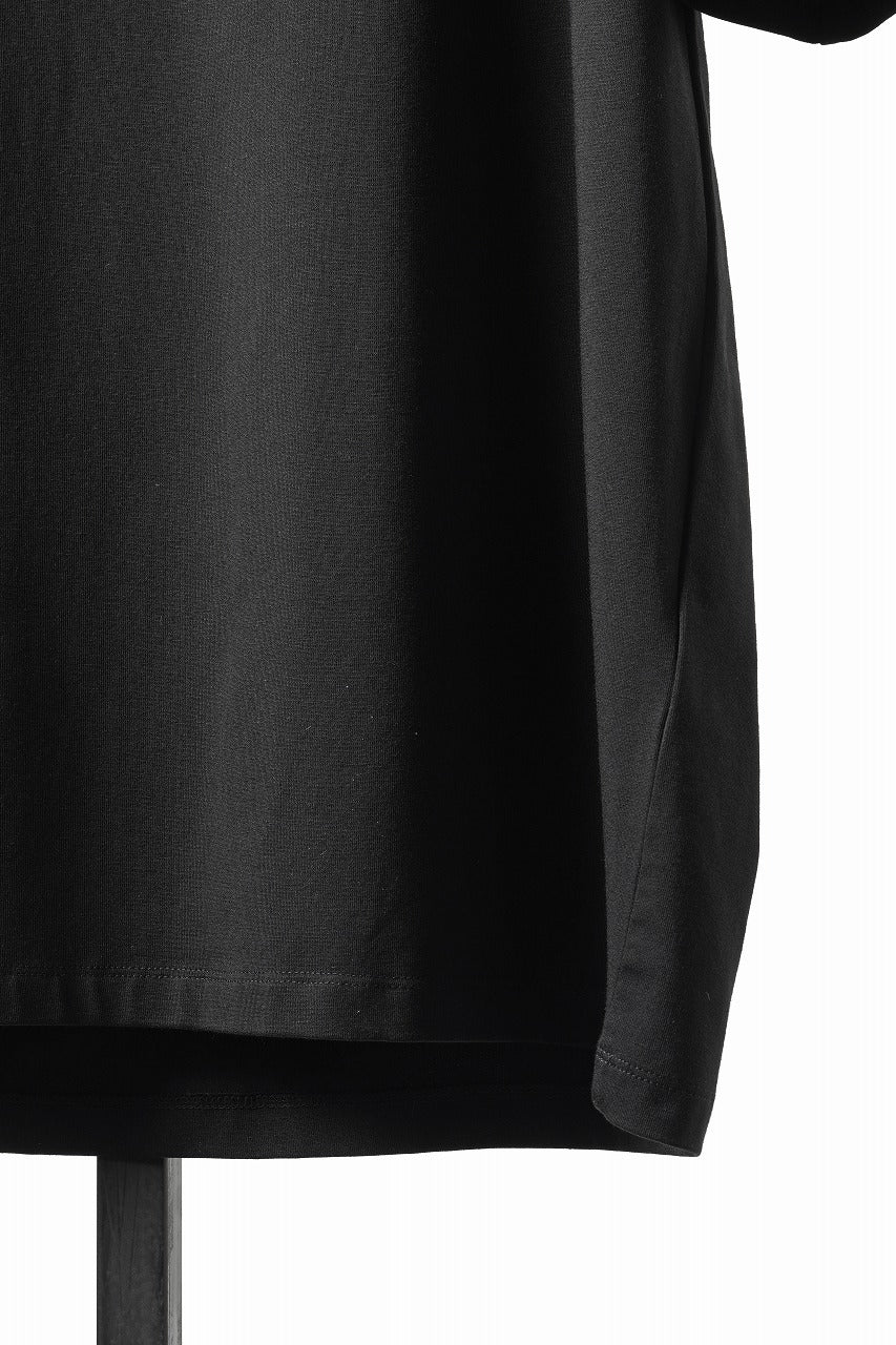 画像をギャラリービューアに読み込む, thom/krom ROUND NECK T-SHIRT / RELAXED FIT (BLACK)