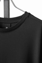 画像をギャラリービューアに読み込む, thom/krom ROUND NECK T-SHIRT / RELAXED FIT (BLACK)