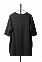 画像をギャラリービューアに読み込む, thom/krom ROUND NECK T-SHIRT / RELAXED FIT (BLACK)