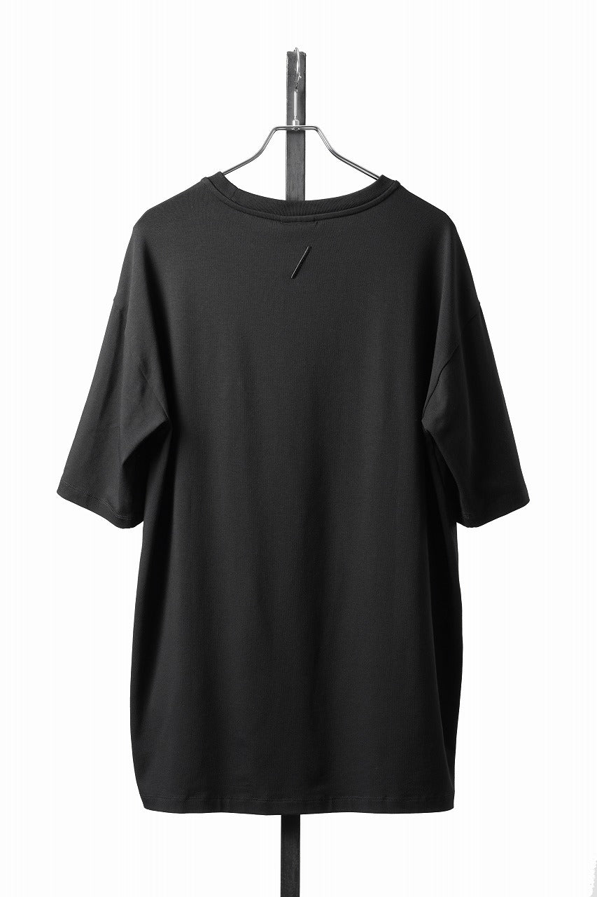 thom/krom ROUND NECK T-SHIRT / RELAXED FIT (BLACK)の商品ページ