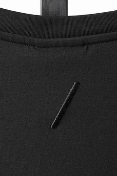 画像をギャラリービューアに読み込む, thom/krom ROUND NECK T-SHIRT / RELAXED FIT (BLACK)