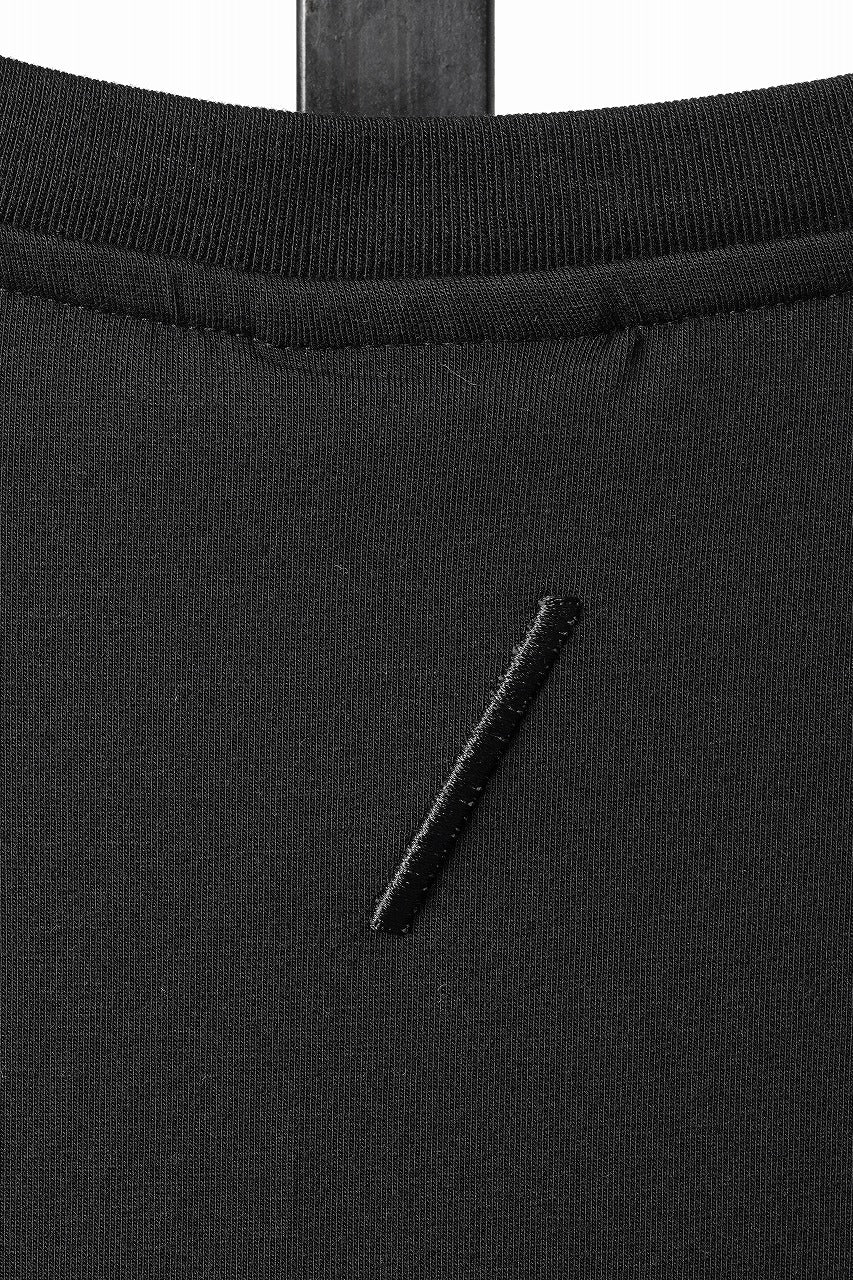 画像をギャラリービューアに読み込む, thom/krom ROUND NECK T-SHIRT / RELAXED FIT (BLACK)