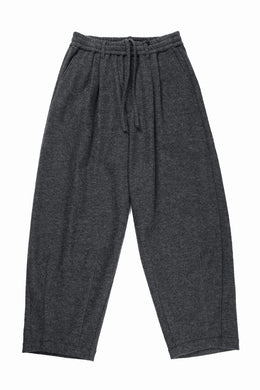 F/CE. OVERSIZED EASY PANTS / FLEX DART JERSEY (CHARCOAL)