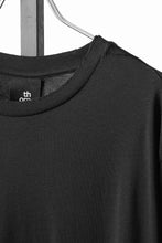 画像をギャラリービューアに読み込む, thom/krom ROUND NECK T-SHIRT / SLIM FIT (BLACK)