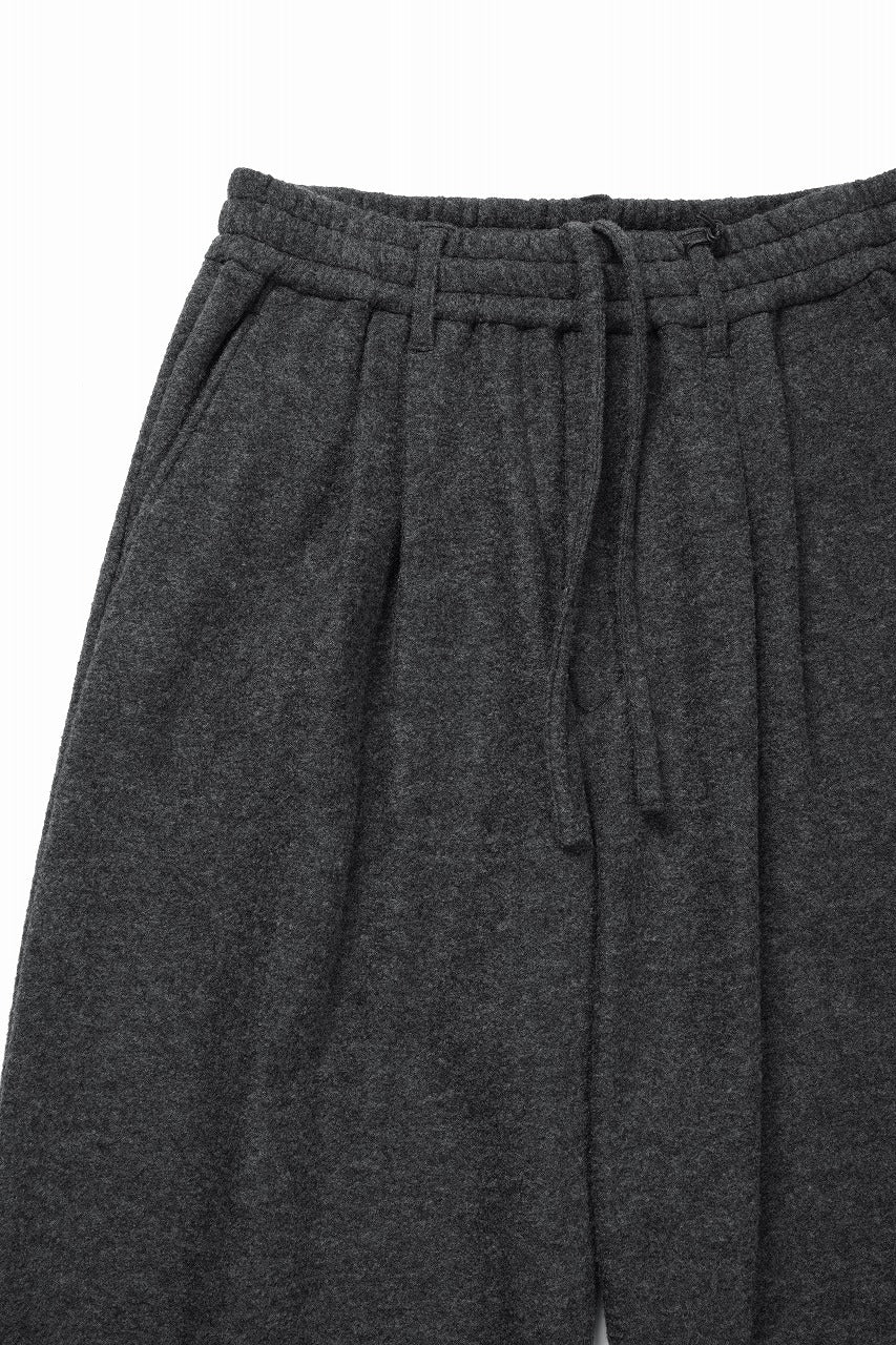 画像をギャラリービューアに読み込む, F/CE. OVERSIZED EASY PANTS / FLEX DART JERSEY (CHARCOAL)