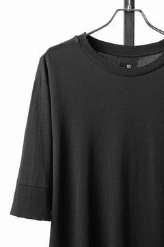 画像をギャラリービューアに読み込む, thom/krom ROUND NECK T-SHIRT / SLIM FIT (BLACK)