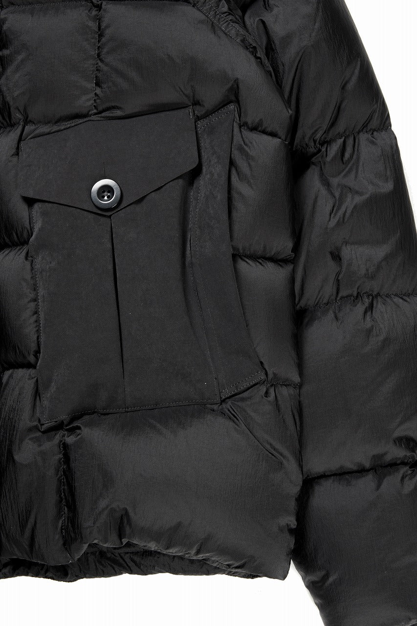 Load image into Gallery viewer, Ten c CHINOOK COMBO DOWN JACKET (NERO)