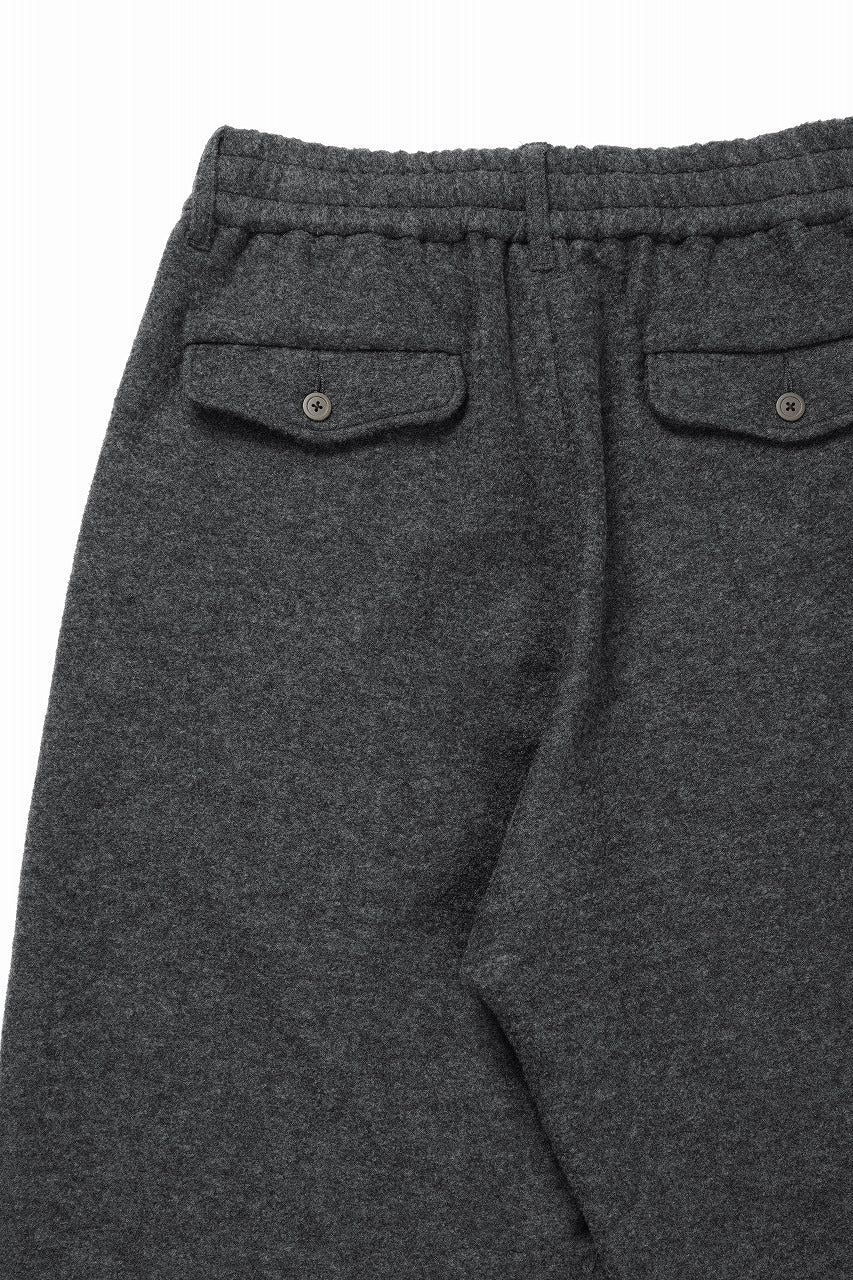画像をギャラリービューアに読み込む, F/CE. OVERSIZED EASY PANTS / FLEX DART JERSEY (CHARCOAL)