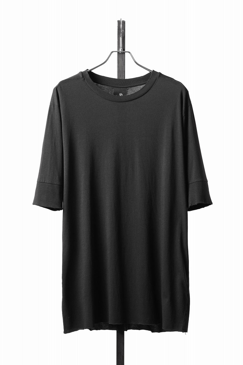 thom/krom ROUND NECK T-SHIRT / SLIM FIT (BLACK)の商品ページ